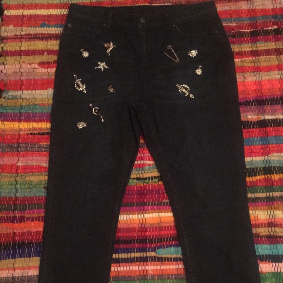 NWT Magaschoni slim fit cropped jeans - Picture 3 of 8